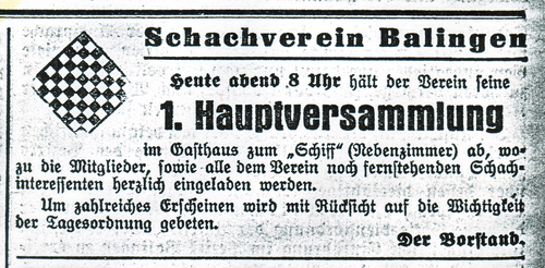 Im Volksfreund, Ausgabe Nr.131, war zu lesen: